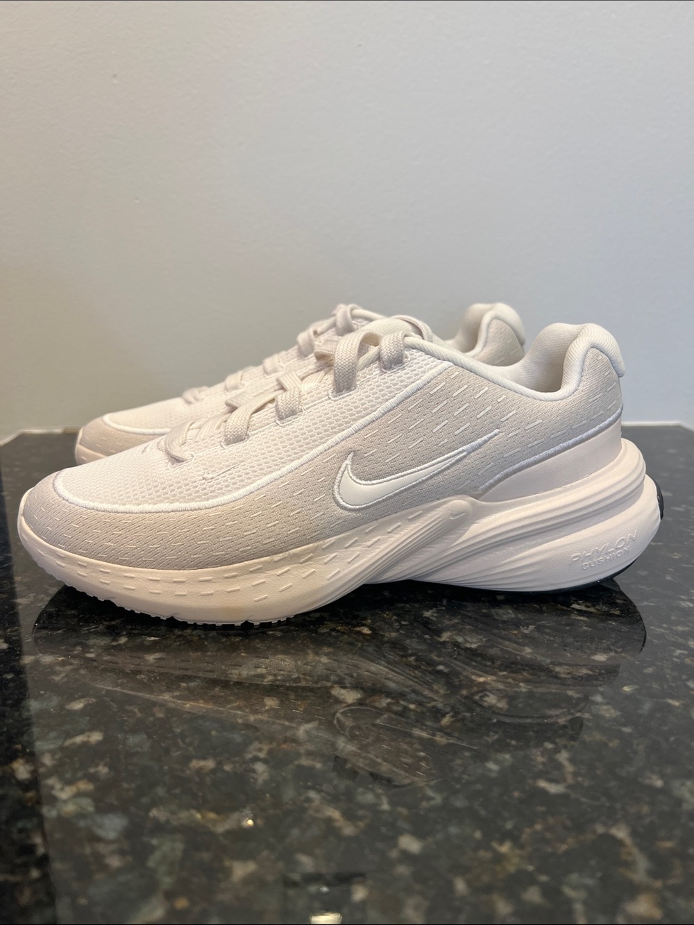 Nike Uplift Women’s  Cream / Beige color Cushioned Running Sneakers 6W